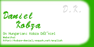 daniel kobza business card